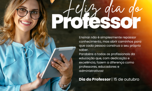 Feliz dia do Professor