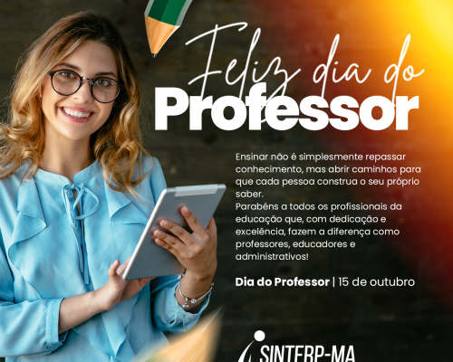 Feliz dia do Professor