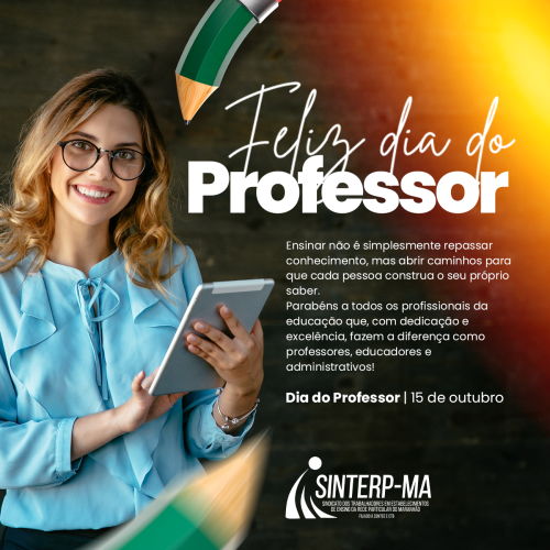 Feliz dia do Professor