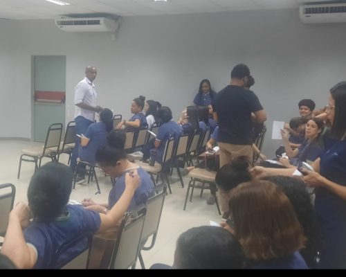 Diretoria do Sinterp/MA em visita às professoras da Escola Crescimento