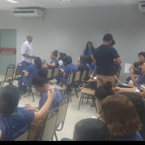 Diretoria do Sinterp/MA em visita às professoras da Escola Crescimento