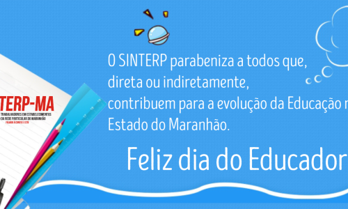 Feliz dia do Educador