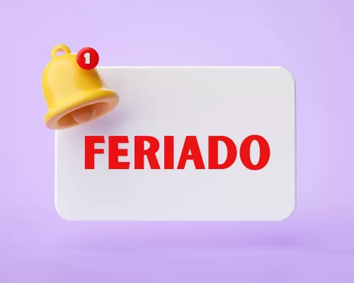 Informamos que no dia 19 de junho (quarta-feira) será feriado nacional de Corpus Christi.